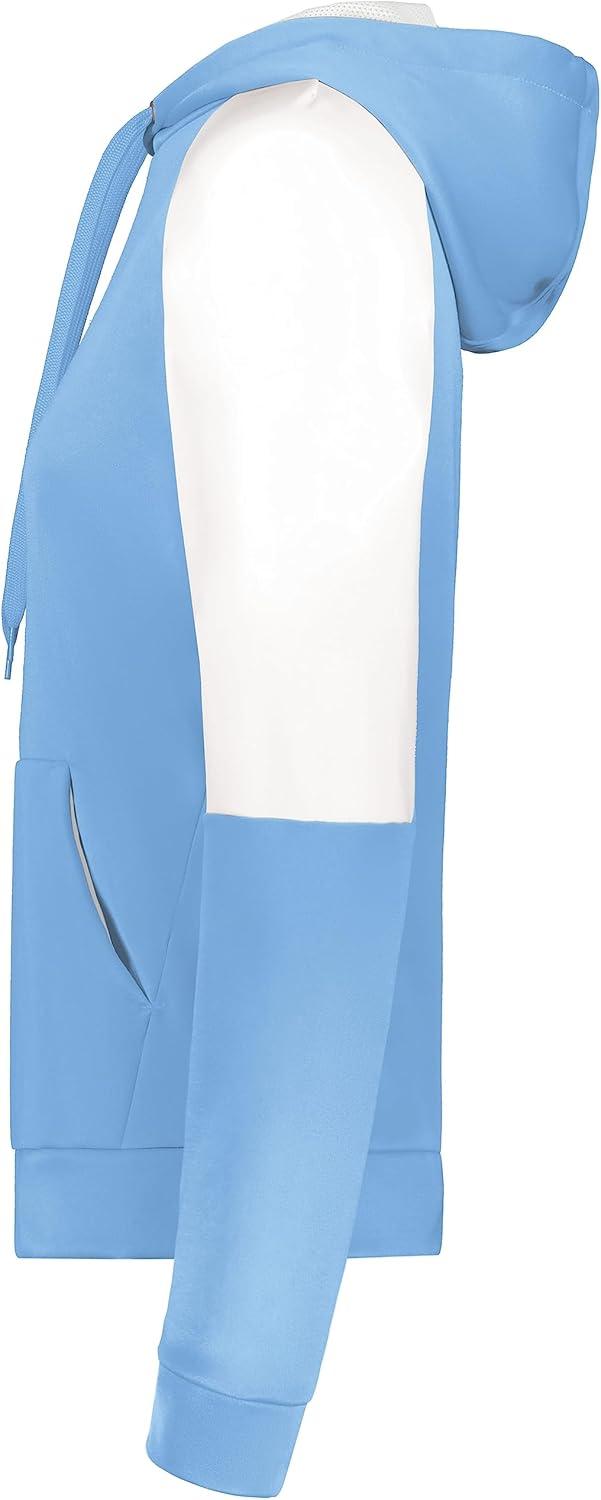 imageHolloway Womens Ladies Momentum Team Fleece HoodieColumbia BlueWhite