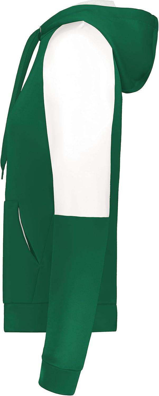 imageHolloway Womens Ladies Momentum Team Fleece HoodieDark GreenWhite