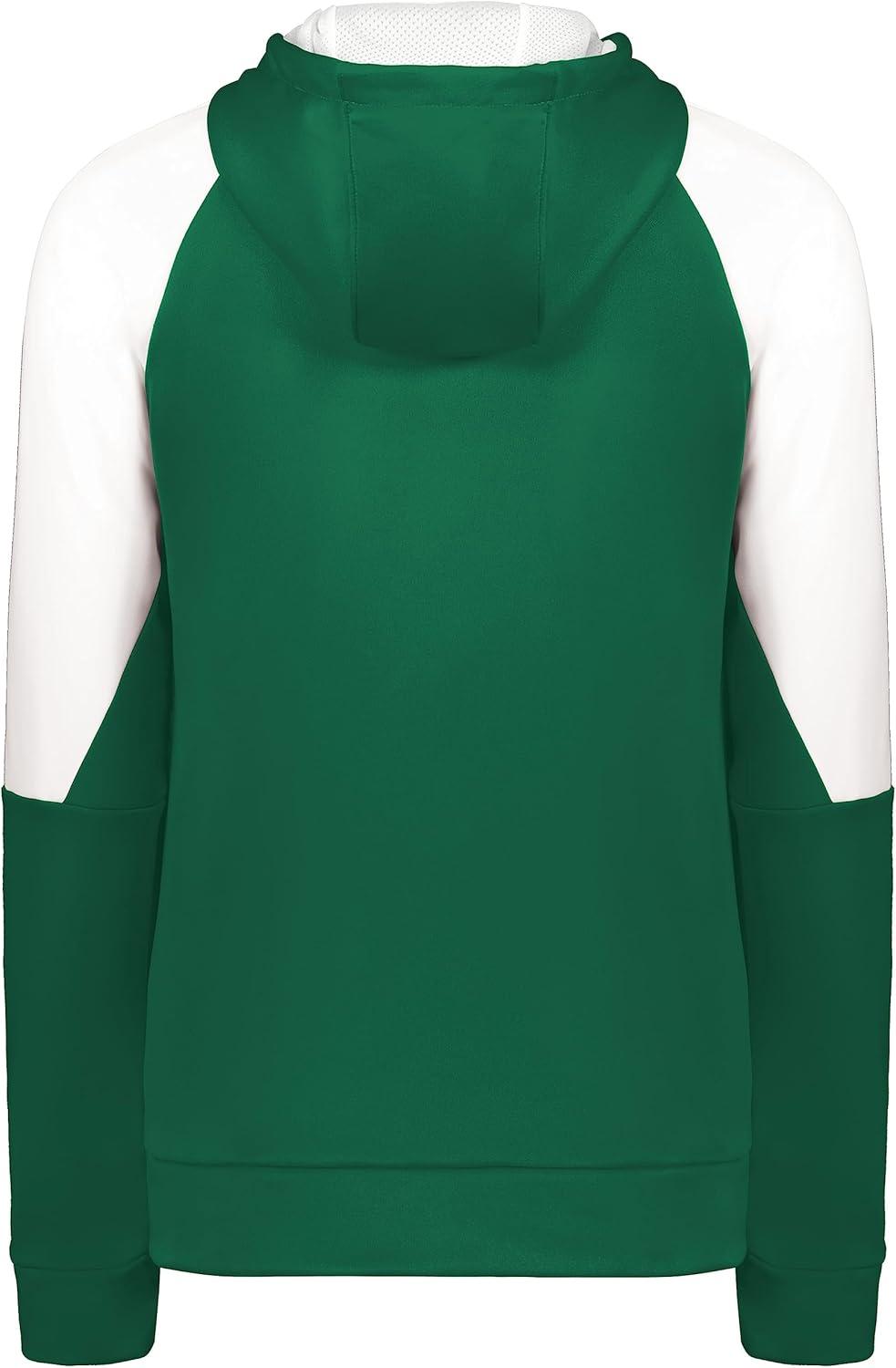 imageHolloway Womens Ladies Momentum Team Fleece HoodieDark GreenWhite