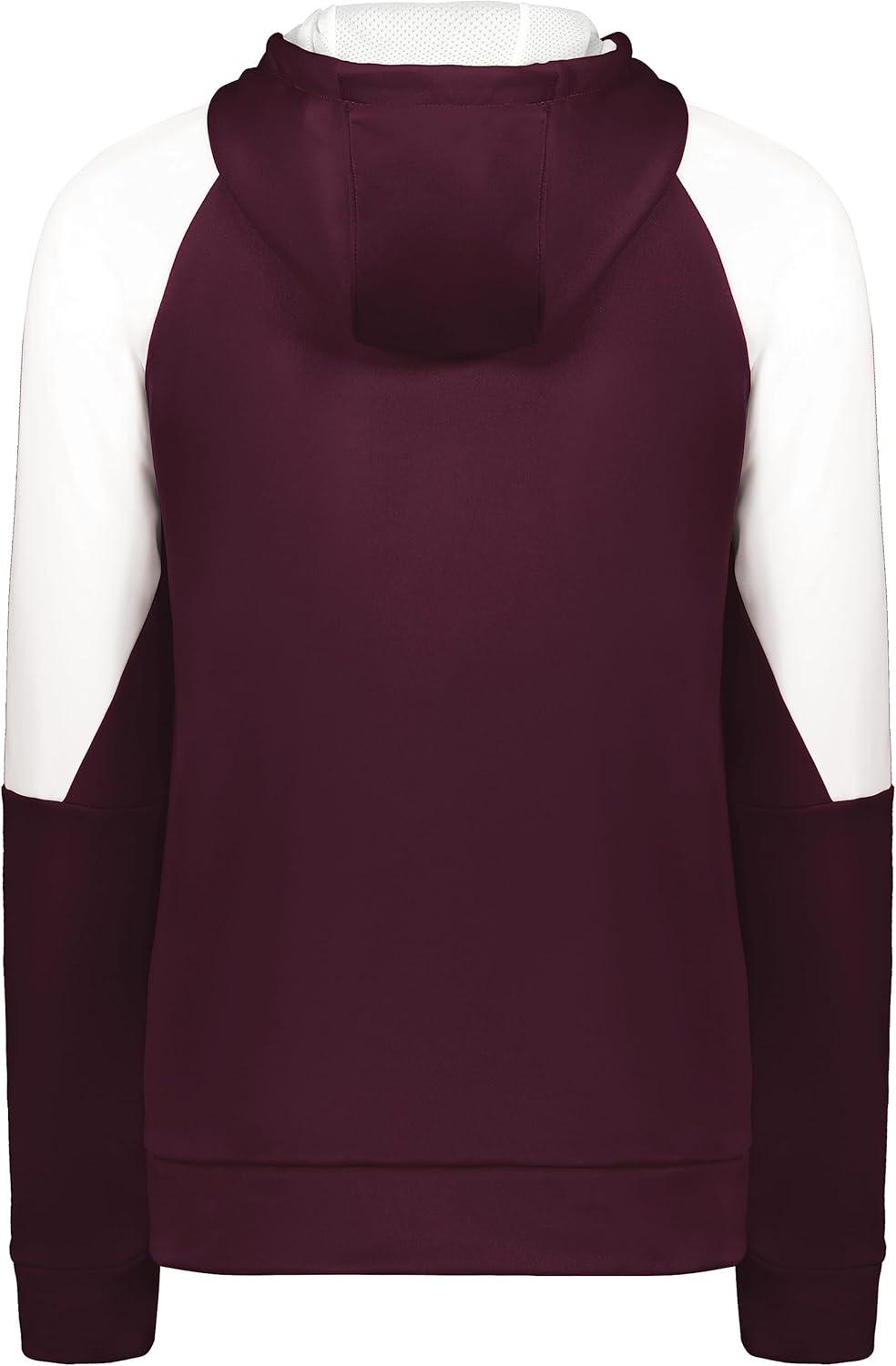 imageHolloway Womens Ladies Momentum Team Fleece HoodieMaroonWhite