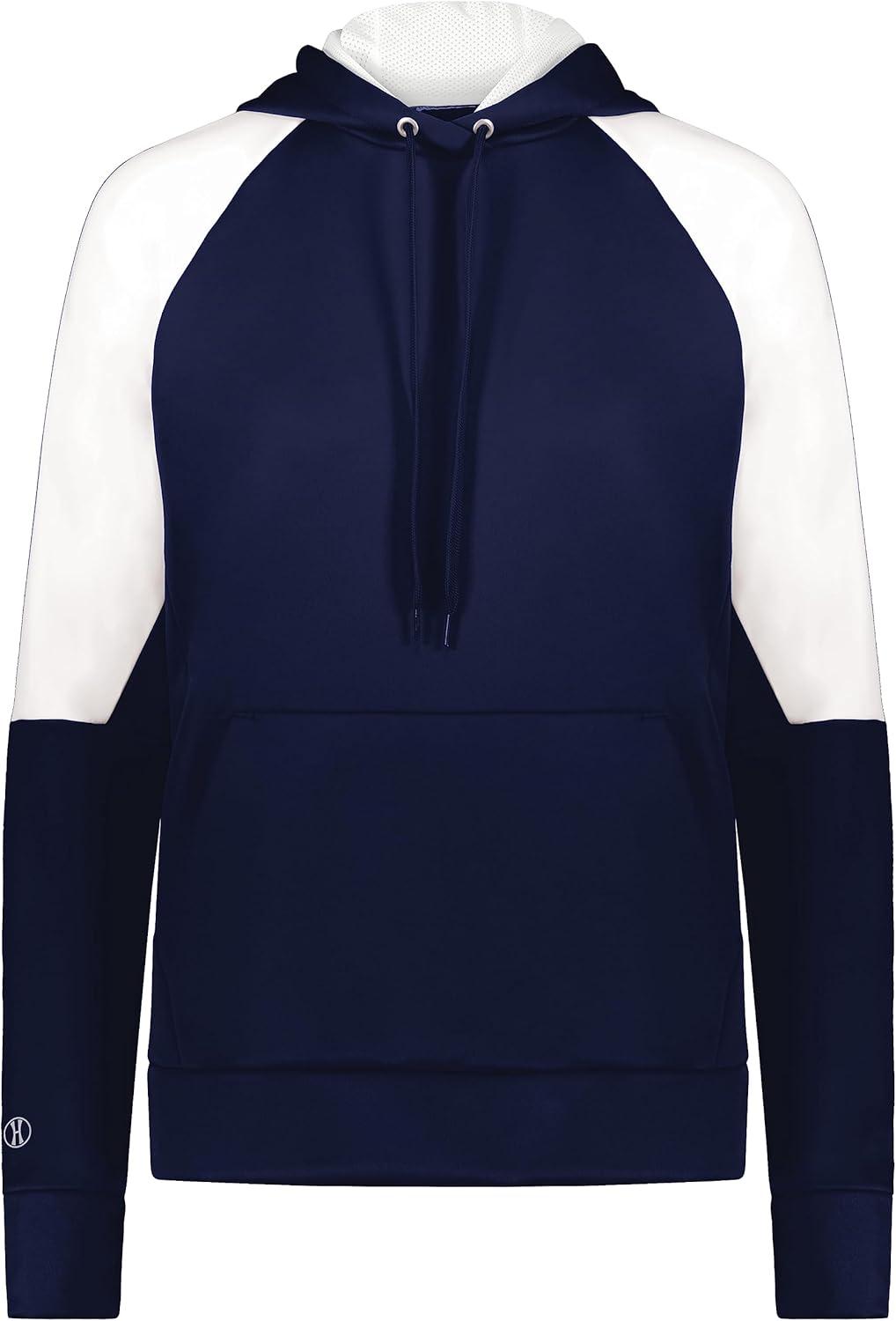 imageHolloway Womens Ladies Momentum Team Fleece HoodieNavyWhite