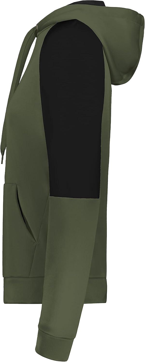 imageHolloway Womens Ladies Momentum Team Fleece HoodieOliveBlack