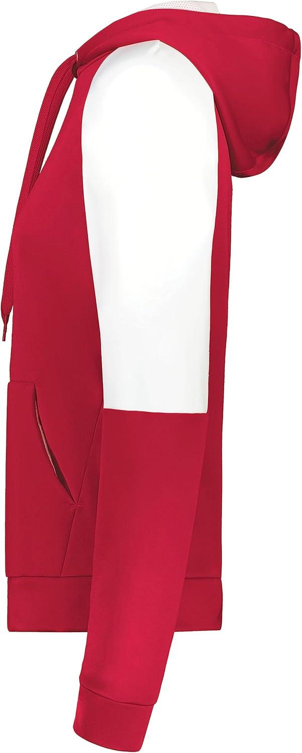 imageHolloway Womens Ladies Momentum Team Fleece HoodieScarletWhite