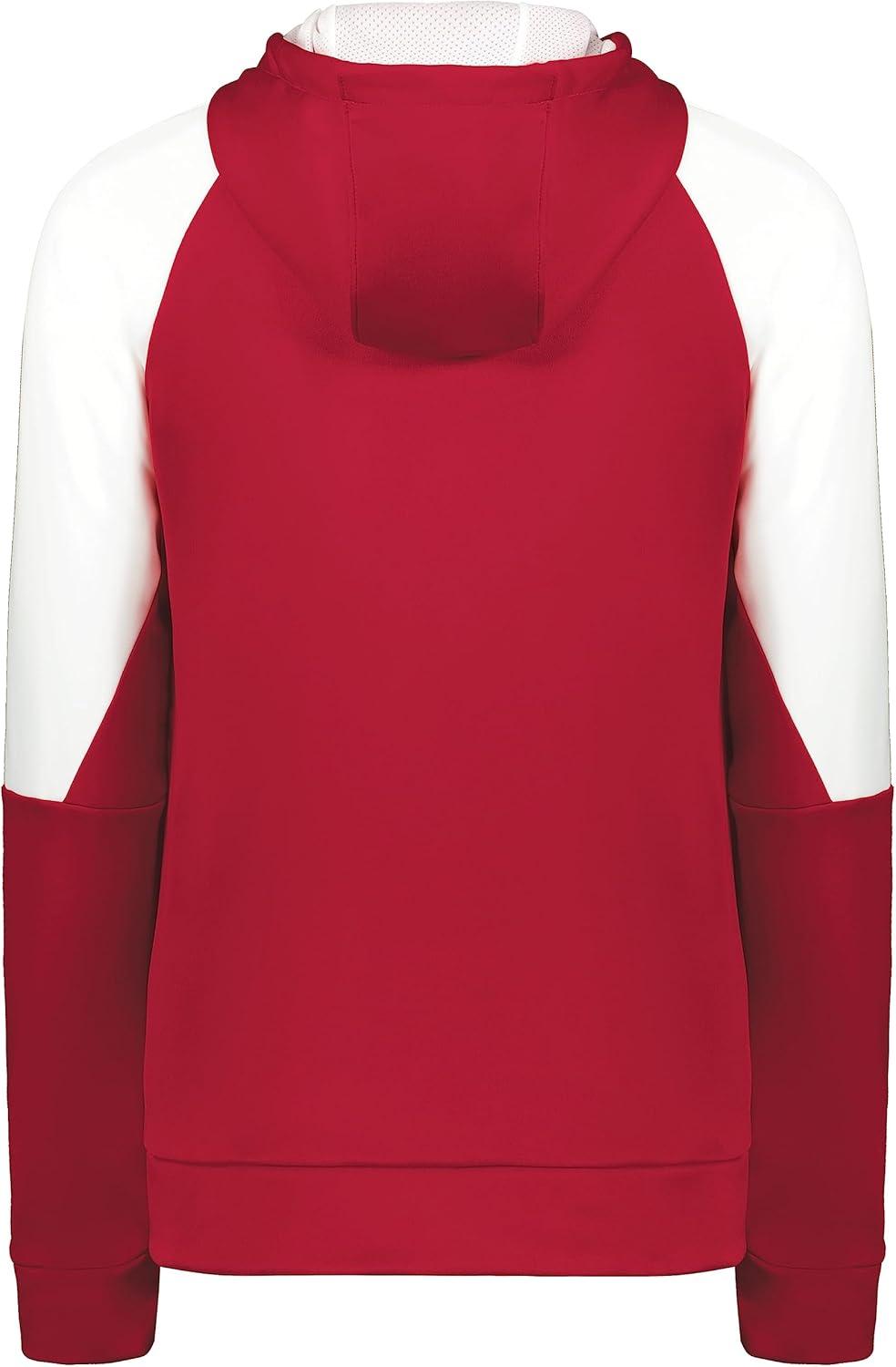 imageHolloway Womens Ladies Momentum Team Fleece HoodieScarletWhite