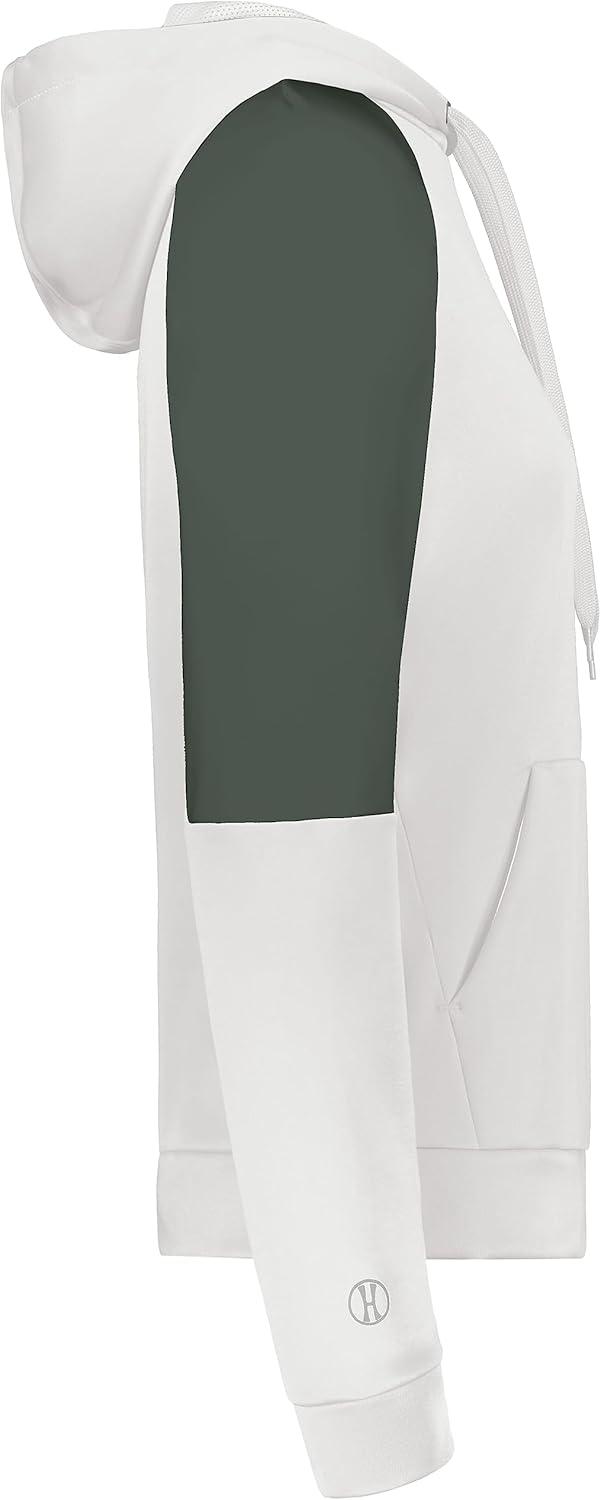 imageHolloway Womens Ladies Momentum Team Fleece HoodieWhiteIron