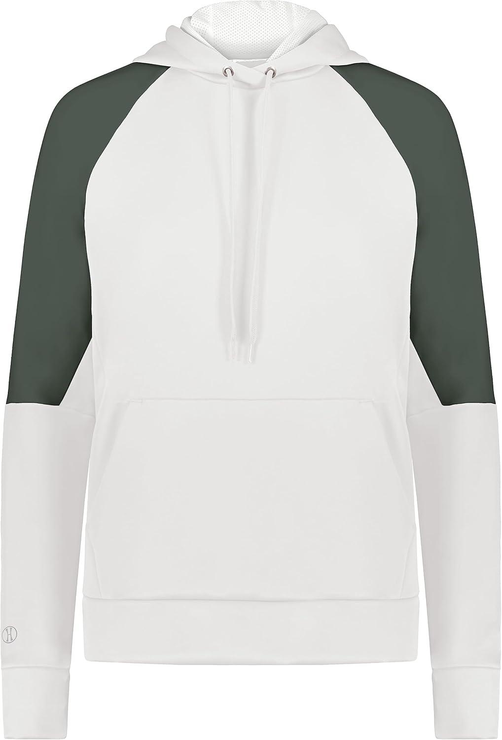 imageHolloway Womens Ladies Momentum Team Fleece HoodieWhiteIron