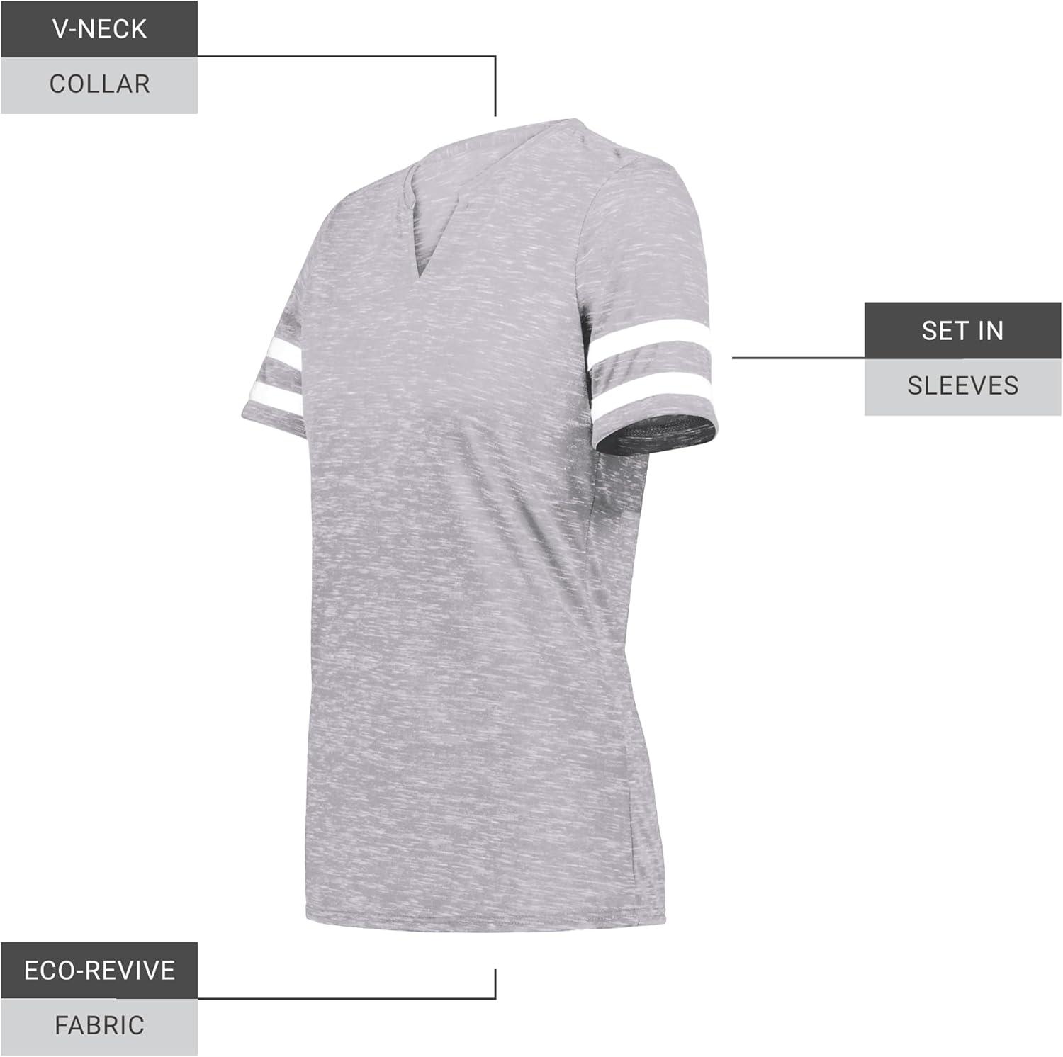 imageHolloway Womens Ladies Monterey TeeAthletic HeatherWhite