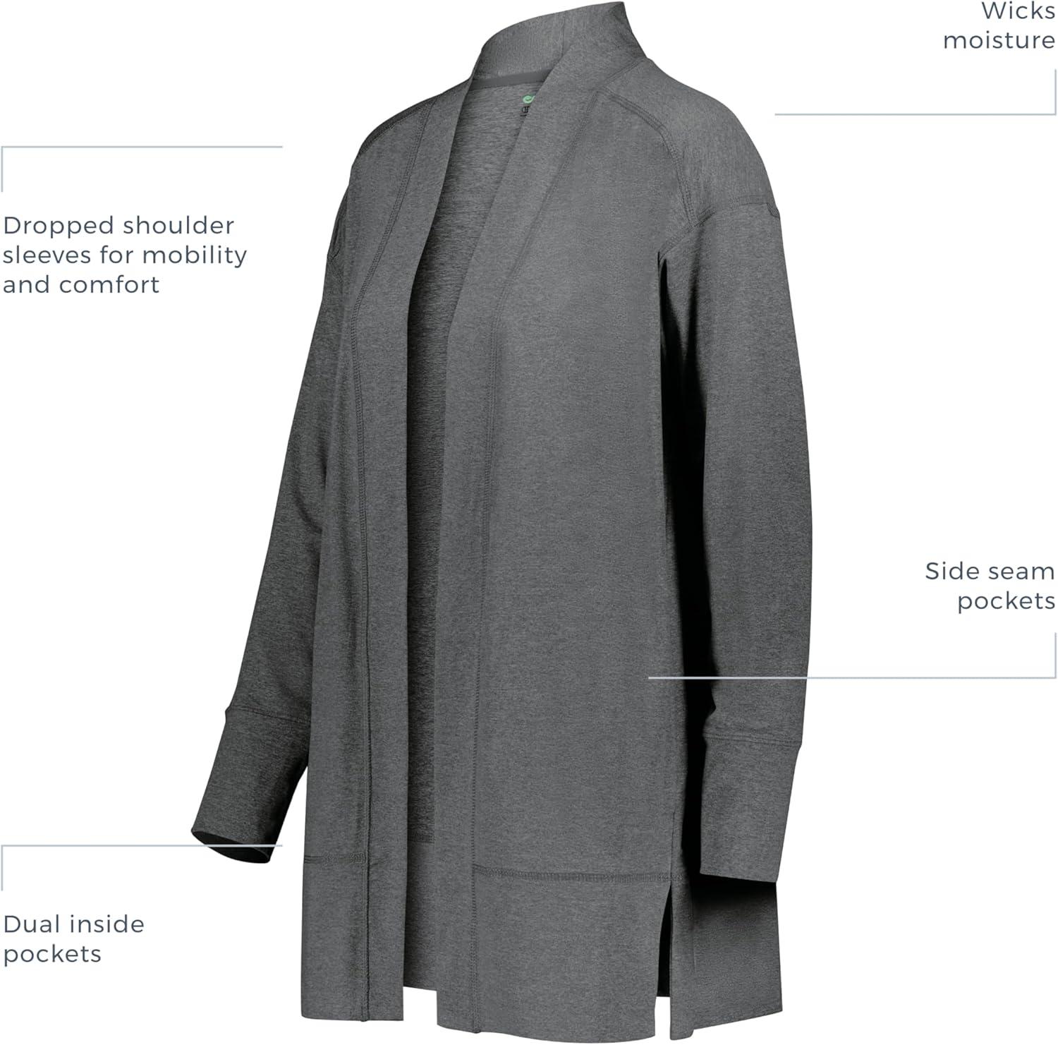 imageHolloway Womens Ladies Ventura CardiganCarbon Heather