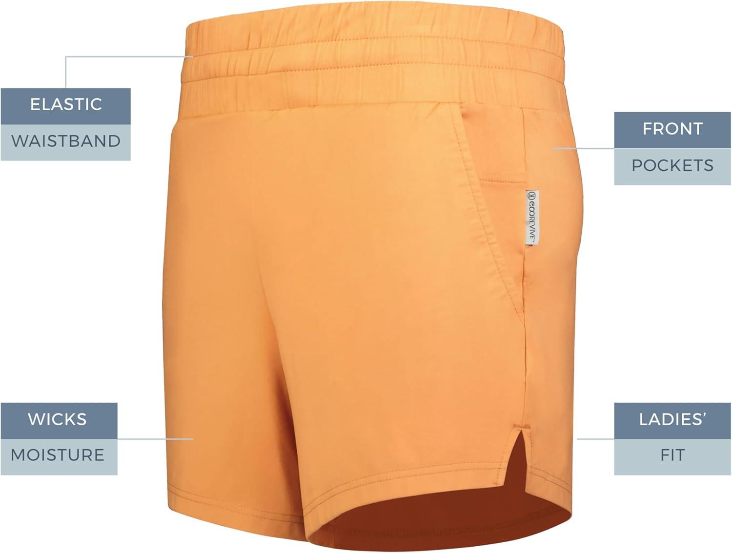 imageHolloway Womens Ladies Ventura Soft Knit ShortsTerracotta