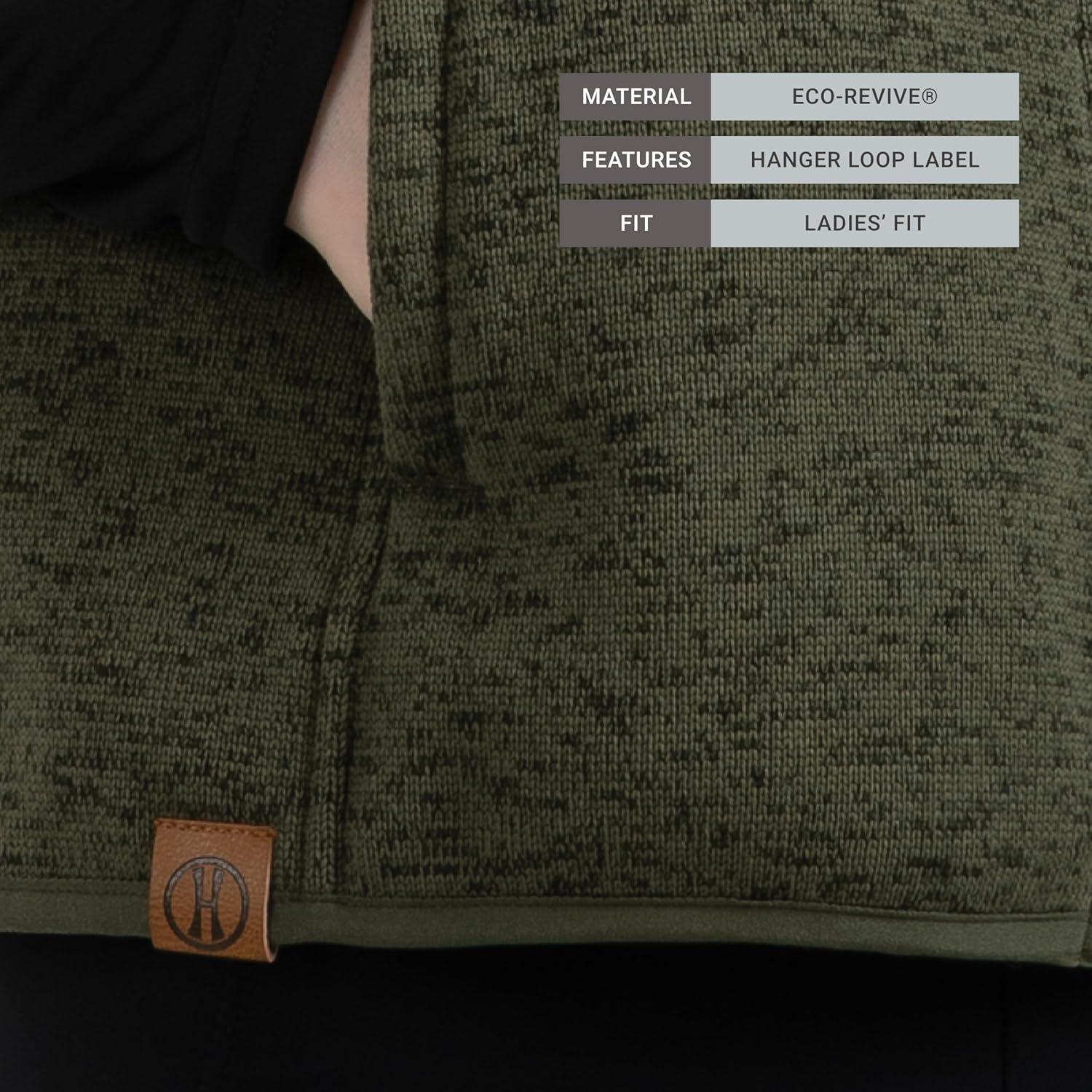 imageHolloway womens Holloway Womens Alpine Sweater Fleece VestOlive Heather