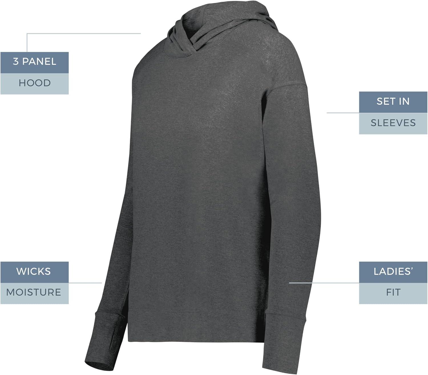 imageHolloway womens Ladies Ventura Soft Knit HoodieCarbon Heather