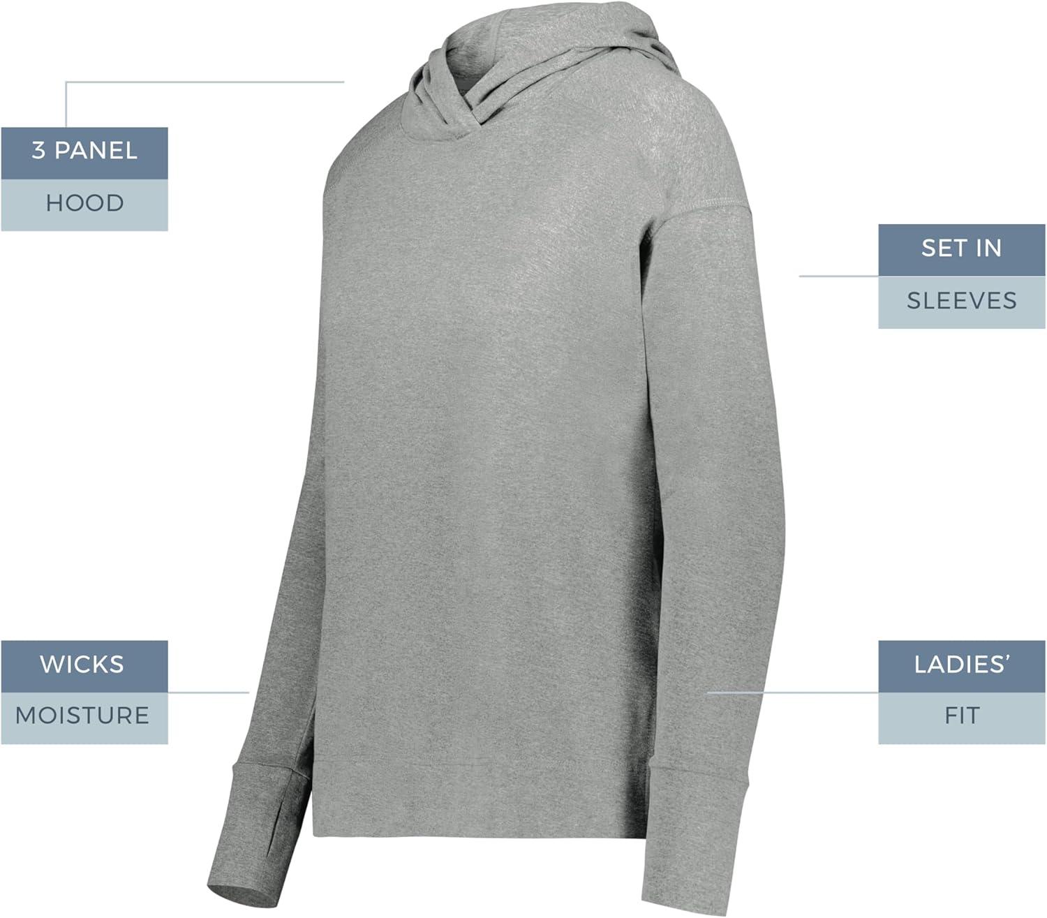 imageHolloway womens Ladies Ventura Soft Knit HoodieGrey Heather