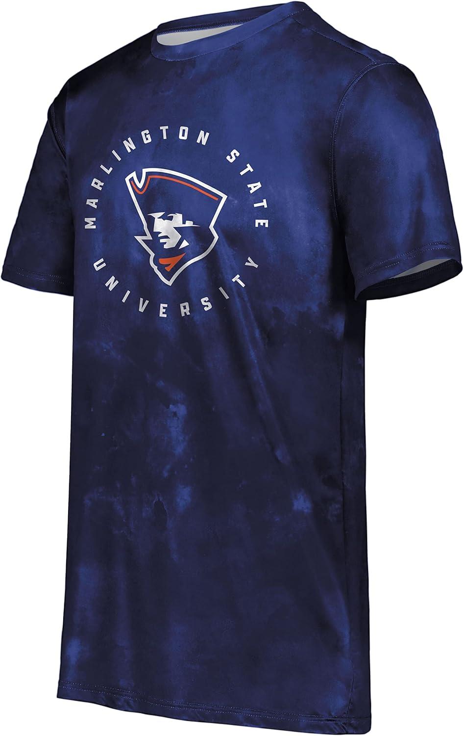 imageHollowayYouth Stock CottonTouch Poly TeeNavy Glacier Print