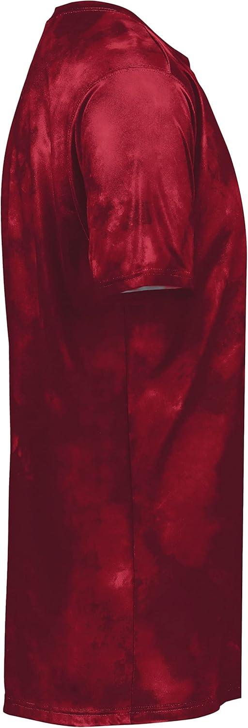 imageHollowayYouth Stock CottonTouch Poly TeeScarlet Cloud Print