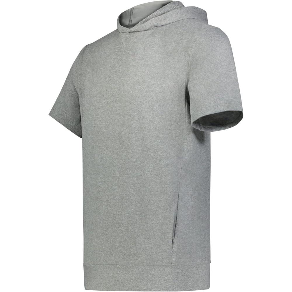 imageHolloway Boys Youth Ventura Soft Knit Short Sleeve HoodieGrey Heather