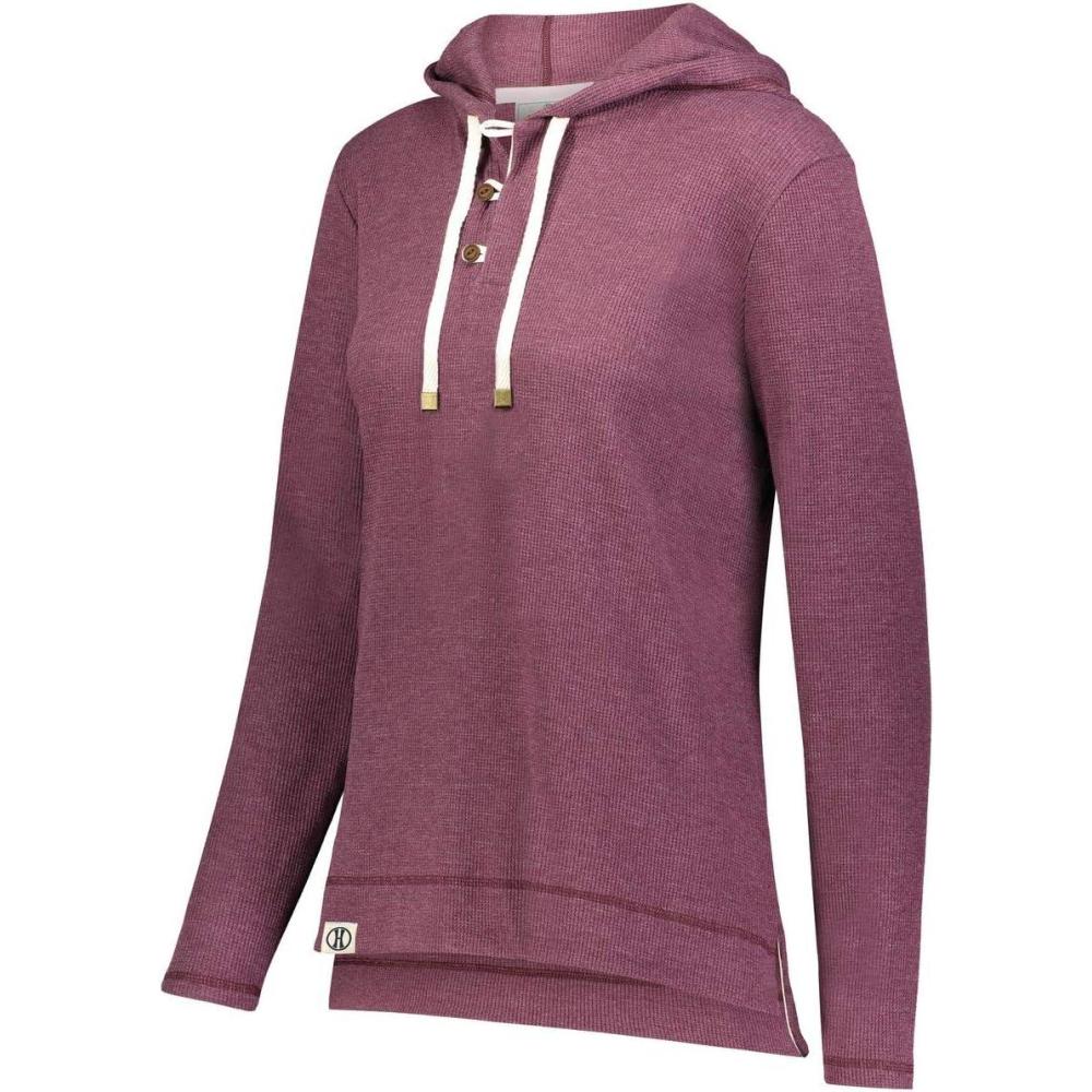 imageHolloway Womens Ladies Coast HoodieMaroon Heather