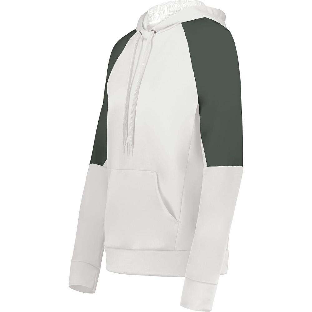 imageHolloway Womens Ladies Momentum Team Fleece HoodieWhiteIron