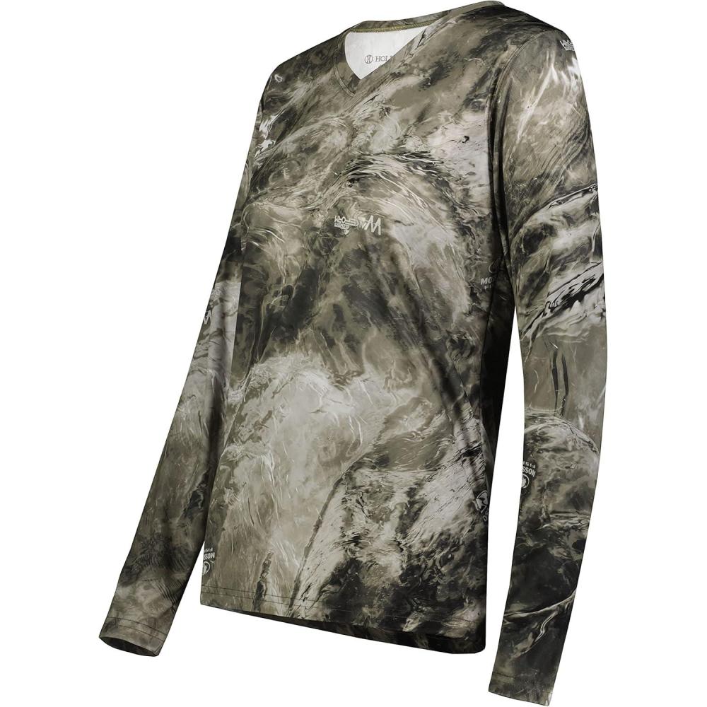 imageHolloway Womens Ladies Mossy Oak Momentum Long Sleeve TeeMo Elements Wakeform Gale