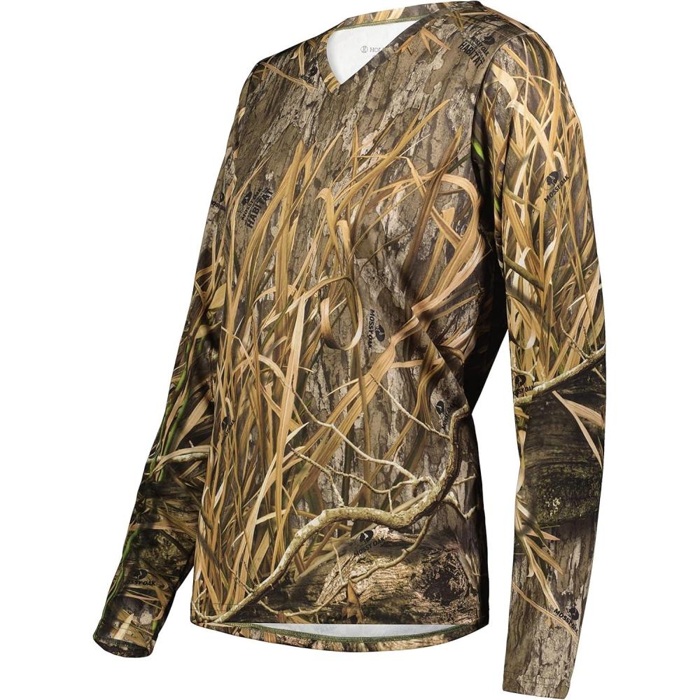 imageHolloway Womens Ladies Mossy Oak Momentum Long Sleeve TeeMo Habitat