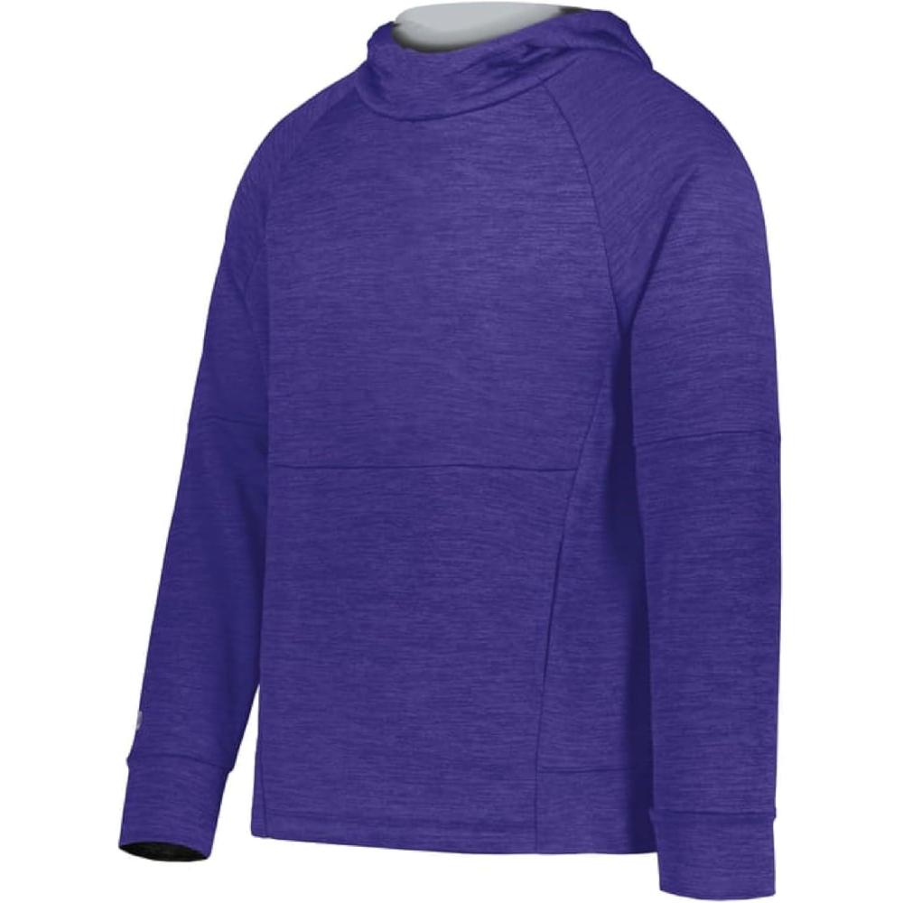 imageHolloway Womens pro Performance Fleece HoodiePurple HeatherSilver
