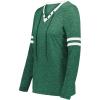 Dark Green Heather/White