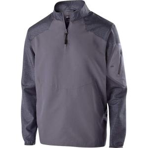 Holloway Boys Raider Pullover, Carbon Print/Graphite, Small