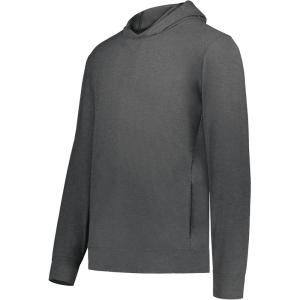 Holloway Boys Youth Ventura Soft Knit Hoodie(Carbon Heather)