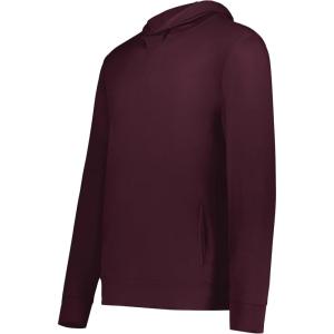 Holloway Boys Youth Ventura Soft Knit Hoodie(Maroon)