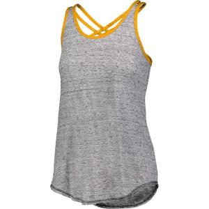Holloway Women’s Ladies Advocate Tank(Black/Light Gold)