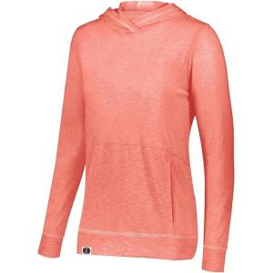 Holloway Women’s Ladies Journey Hoodie(Coral)