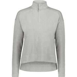 Holloway Women’s Ladies Ventura 1/4 Zip Pullover(Grey Heather)