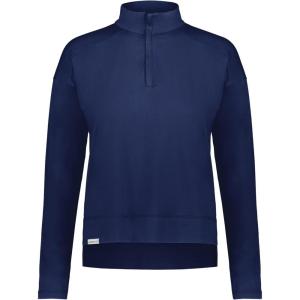Holloway Women’s Ladies Ventura 1/4 Zip Pullover(Navy)