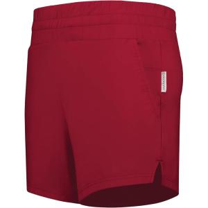 Holloway Women’s Ladies Ventura Soft Knit Shorts(Scarlet)