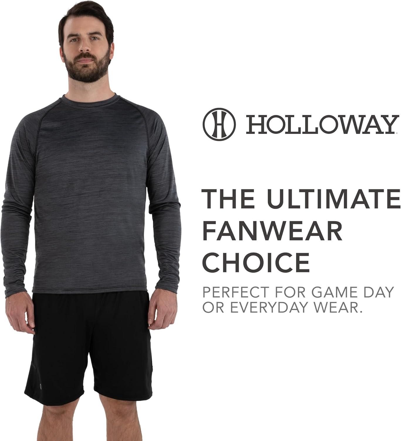 imageHolloway Mens Allpro Long Sleeve TeeScarlet Heather