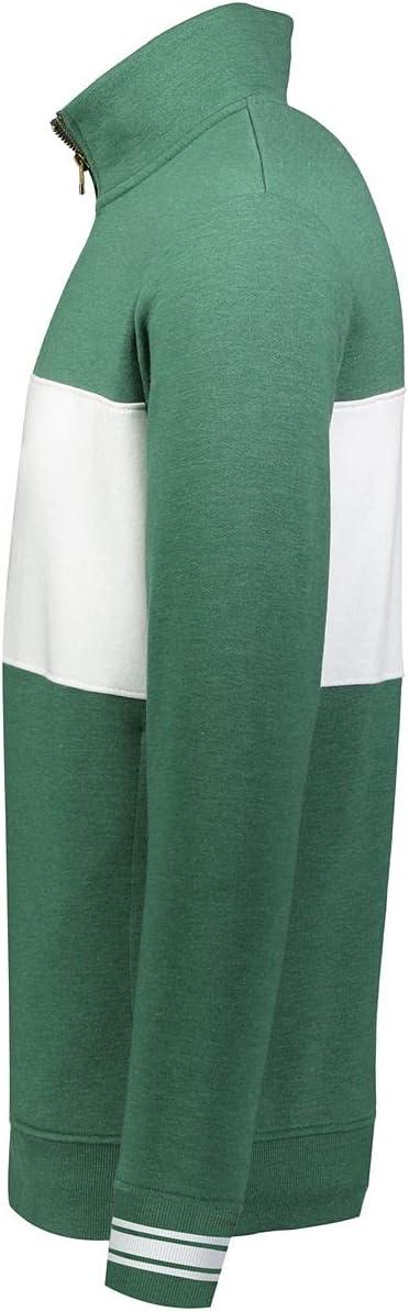 imageHolloway Mens American PulloverDark Green HeatherWhite
