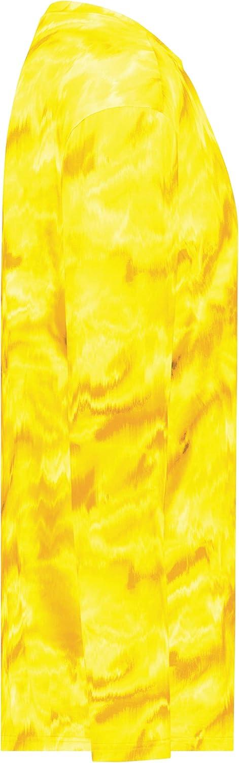 imageHolloway Mens CottonTouch Poly Cloud Long Sleeve TeeGold Shockwave Print