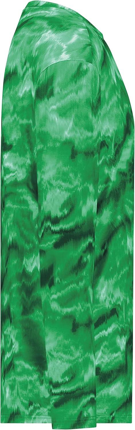 imageHolloway Mens CottonTouch Poly Cloud Long Sleeve TeeKelly Shockwave Print