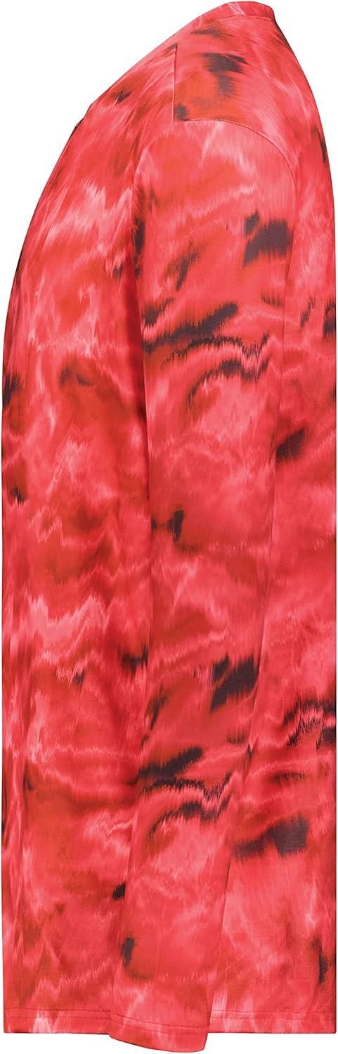 imageHolloway Mens CottonTouch Poly Cloud Long Sleeve TeeShockwave Scarlet