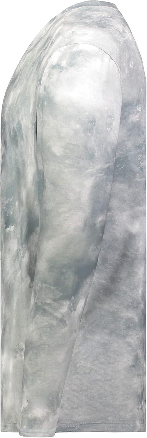 imageHolloway Mens CottonTouch Poly Cloud Long Sleeve TeeSilver Cloud Print