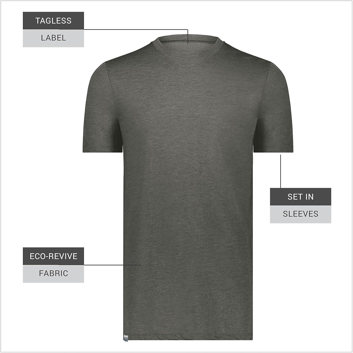 imageHolloway Mens EcoRevive TeeCarbon Heather