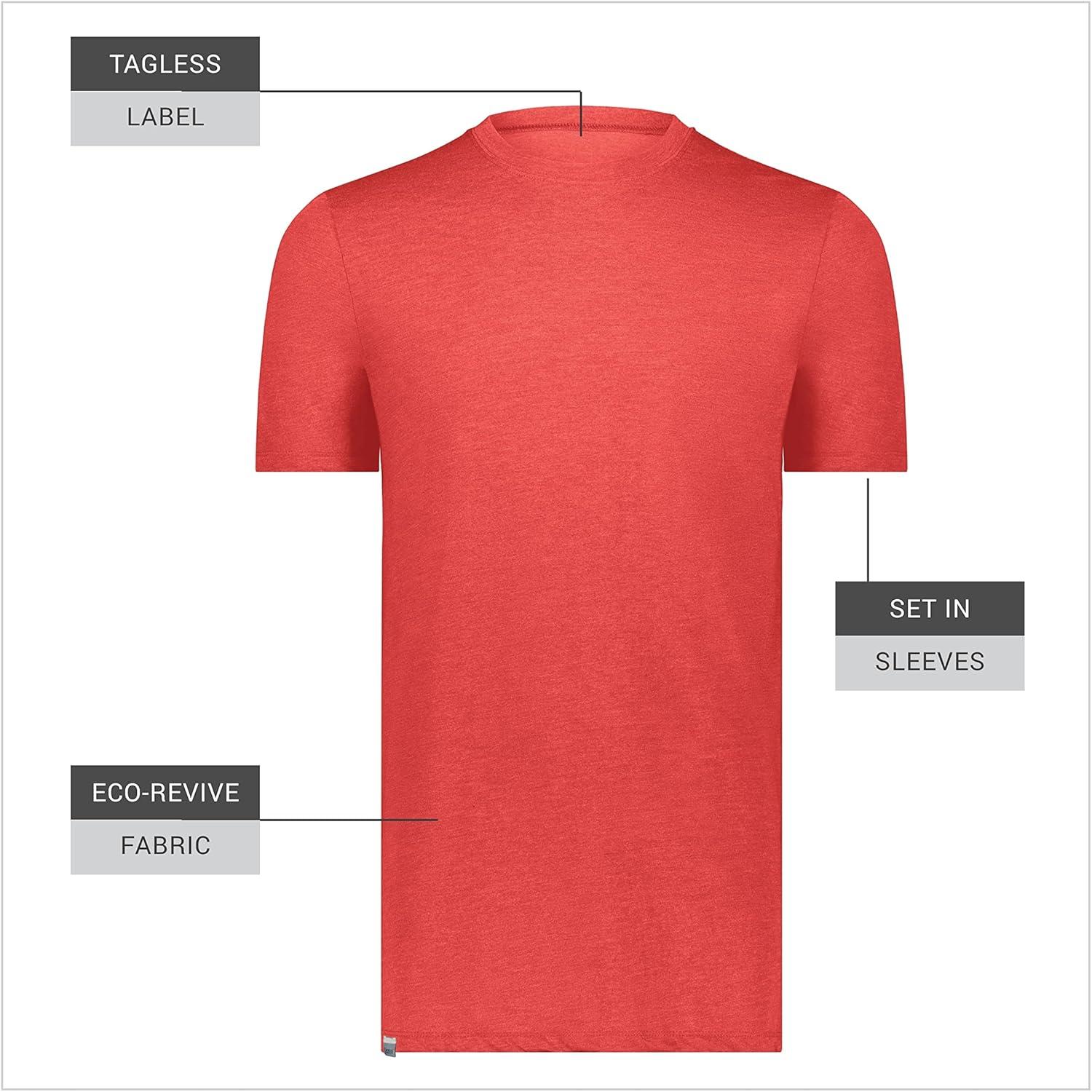 imageHolloway Mens EcoRevive TeeScarlet Heather