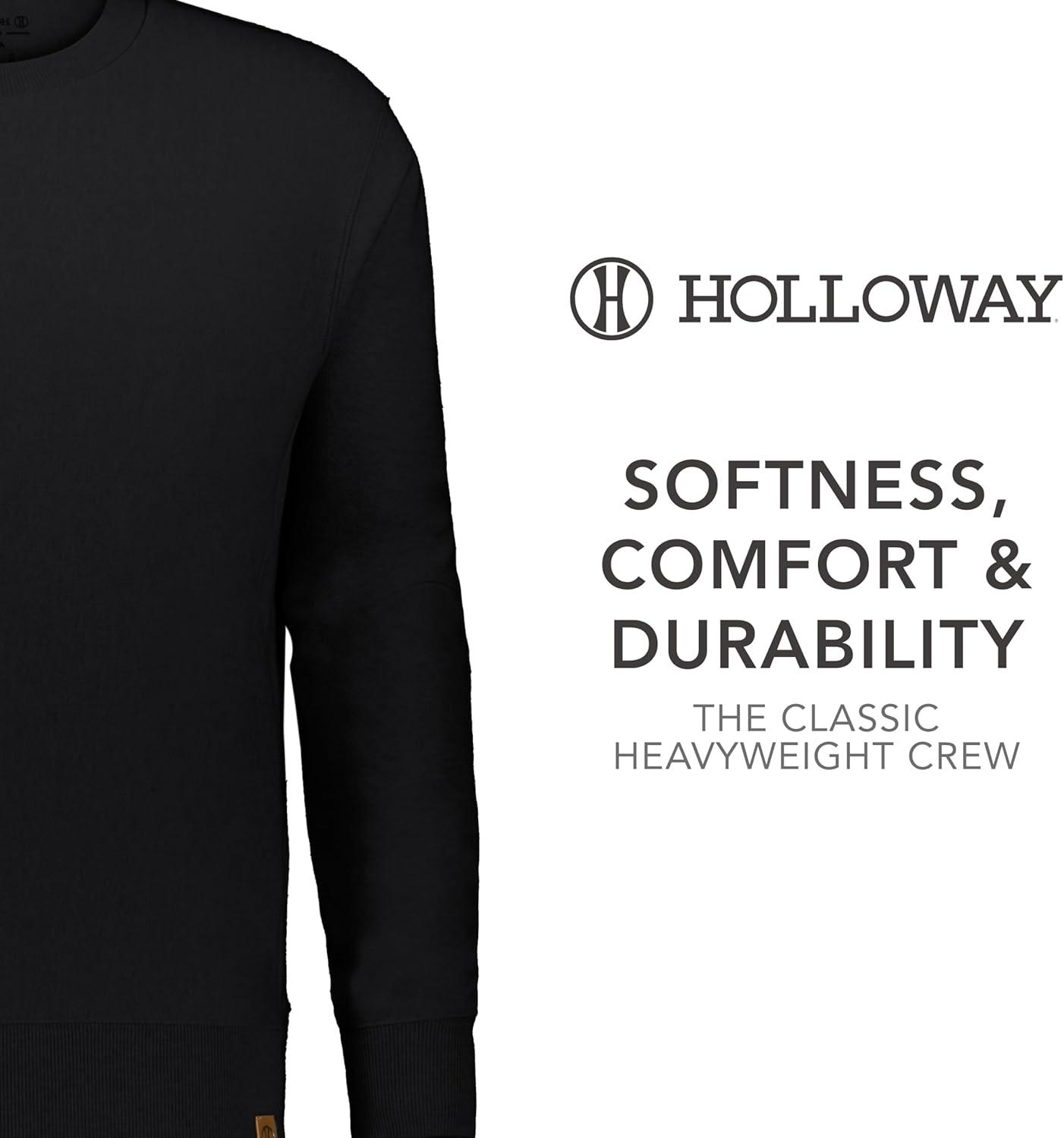 imageHolloway Mens Holloway Classic Heavyweight Fleece CrewBlack