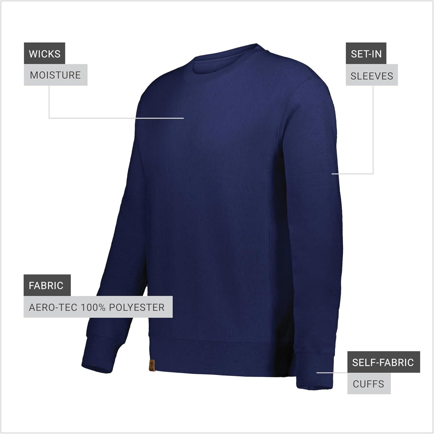 imageHolloway Mens Holloway Classic Heavyweight Fleece CrewNavy