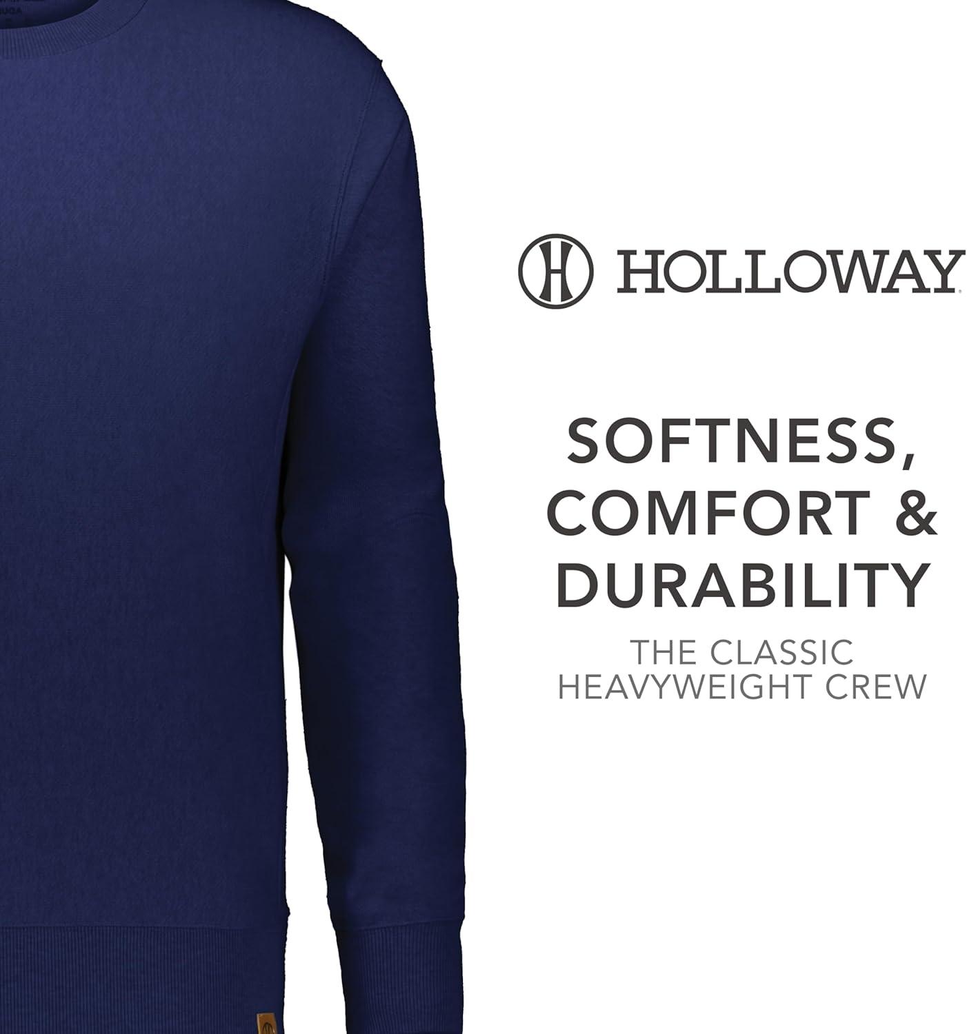 imageHolloway Mens Holloway Classic Heavyweight Fleece CrewNavy