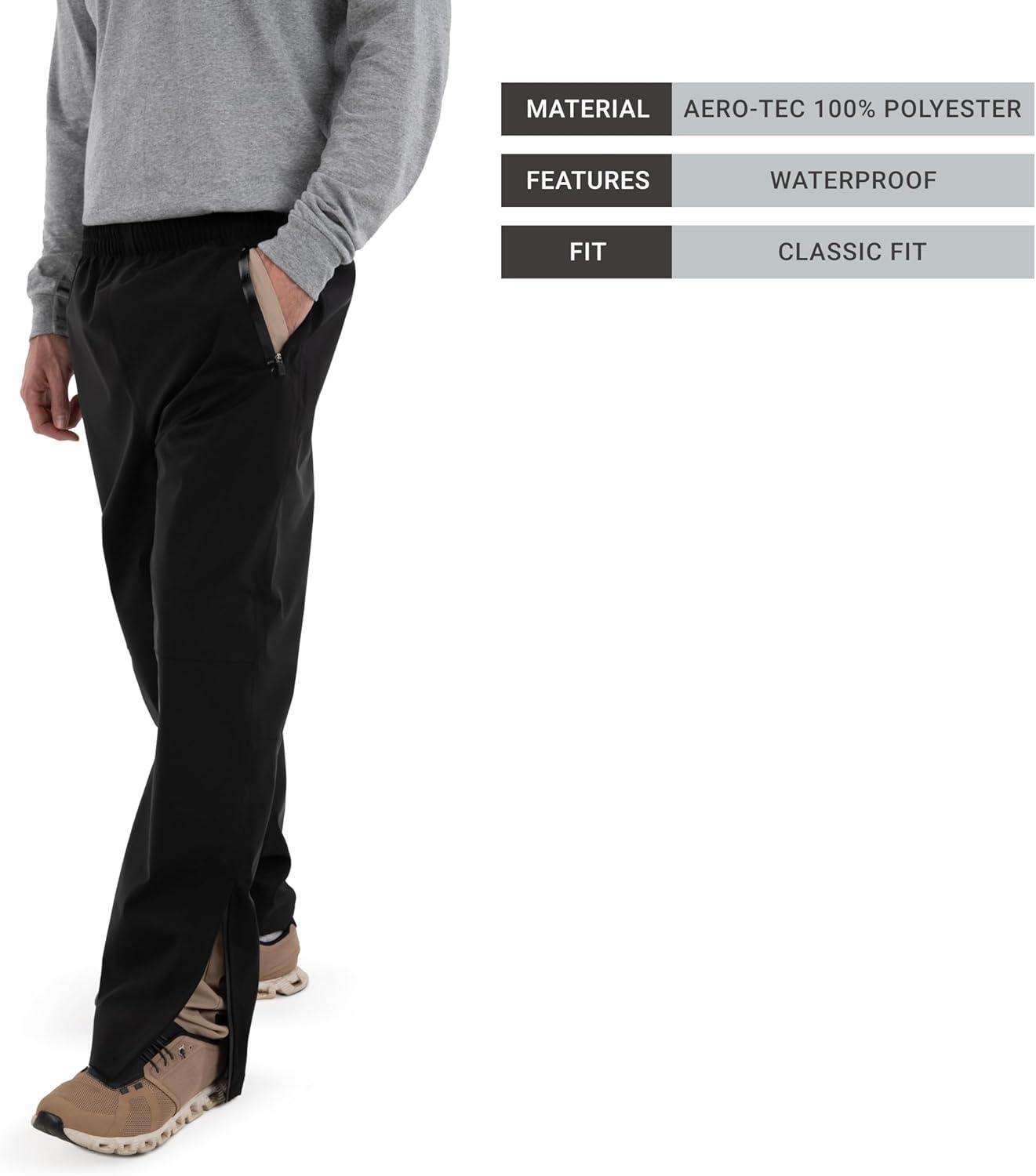 imageHolloway Mens Rain Secure Waterproof PantBlack