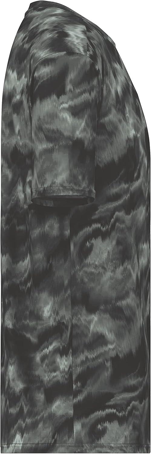 imageHolloway Mens Stock CottonTouch Poly TeeGraphite Shockwave Print