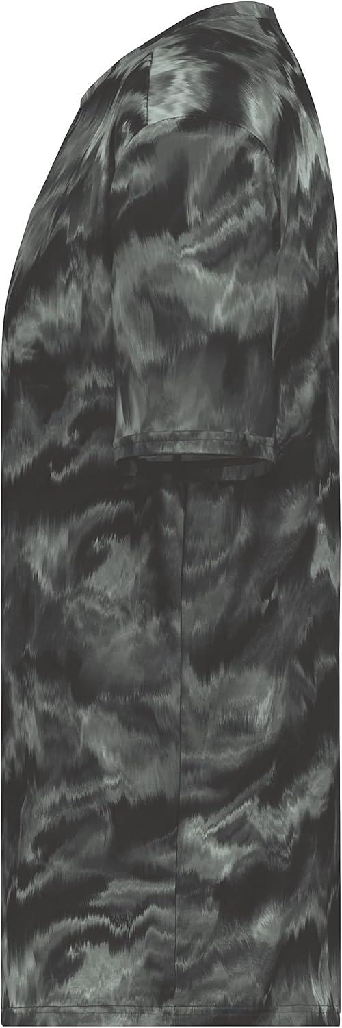 imageHolloway Mens Stock CottonTouch Poly TeeGraphite Shockwave Print
