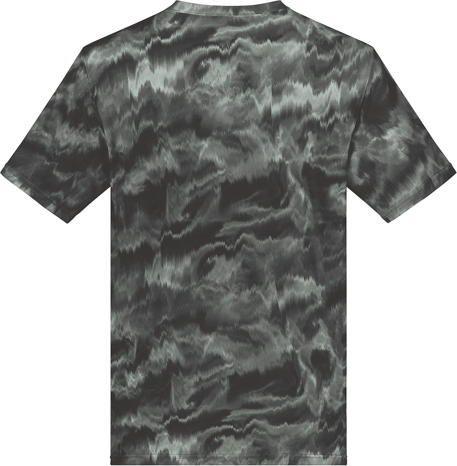 imageHolloway Mens Stock CottonTouch Poly TeeGraphite Shockwave Print