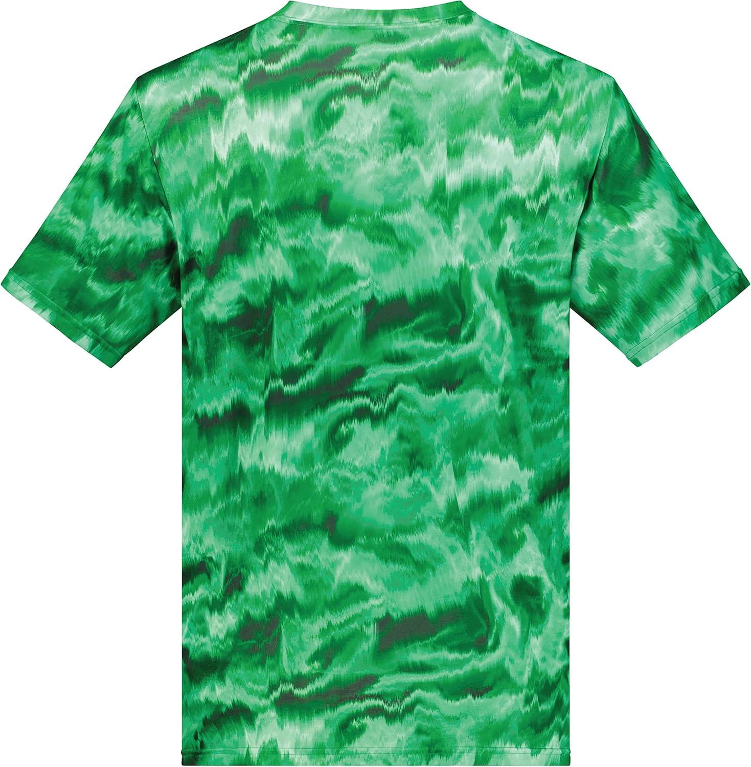 imageHolloway Mens Stock CottonTouch Poly TeeKelly Shockwave Print