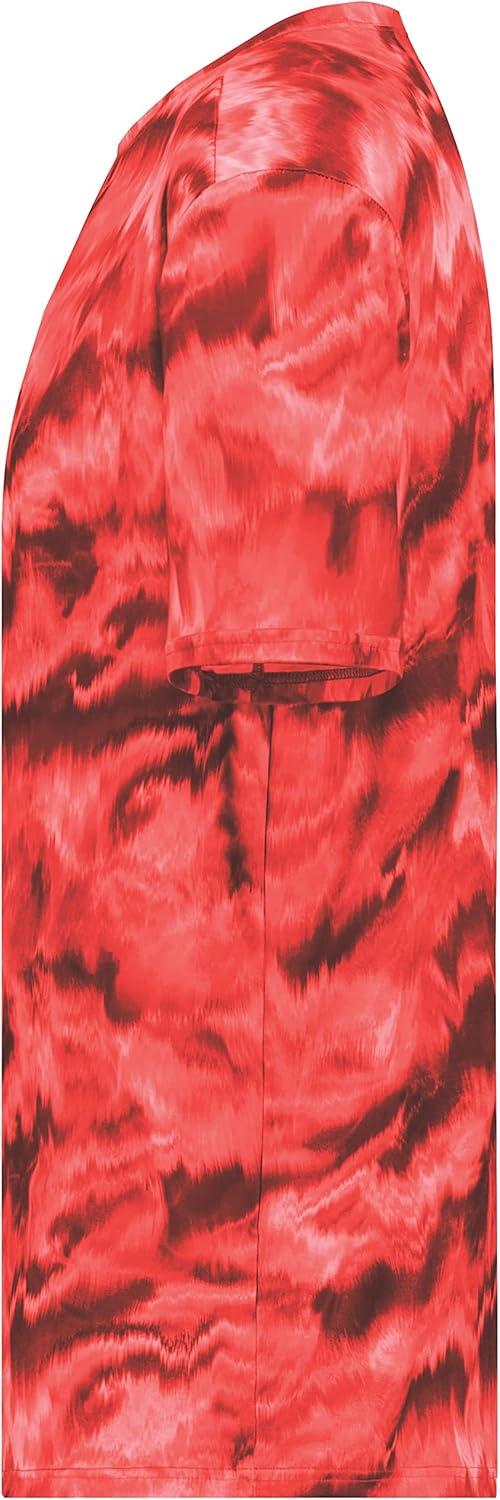 imageHolloway Mens Stock CottonTouch Poly TeeScarlet Shockwave Print